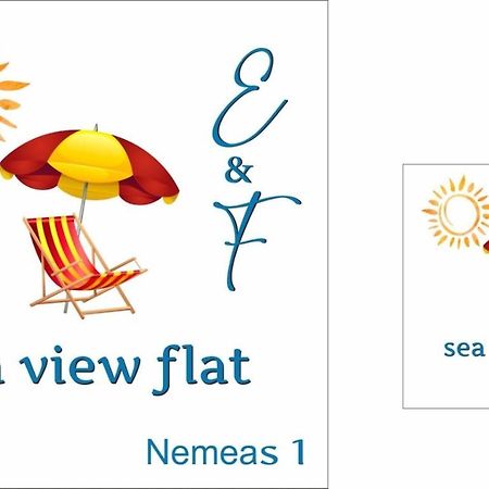 E & F Sea View Flat Apartamento Néa Péramos Exterior foto